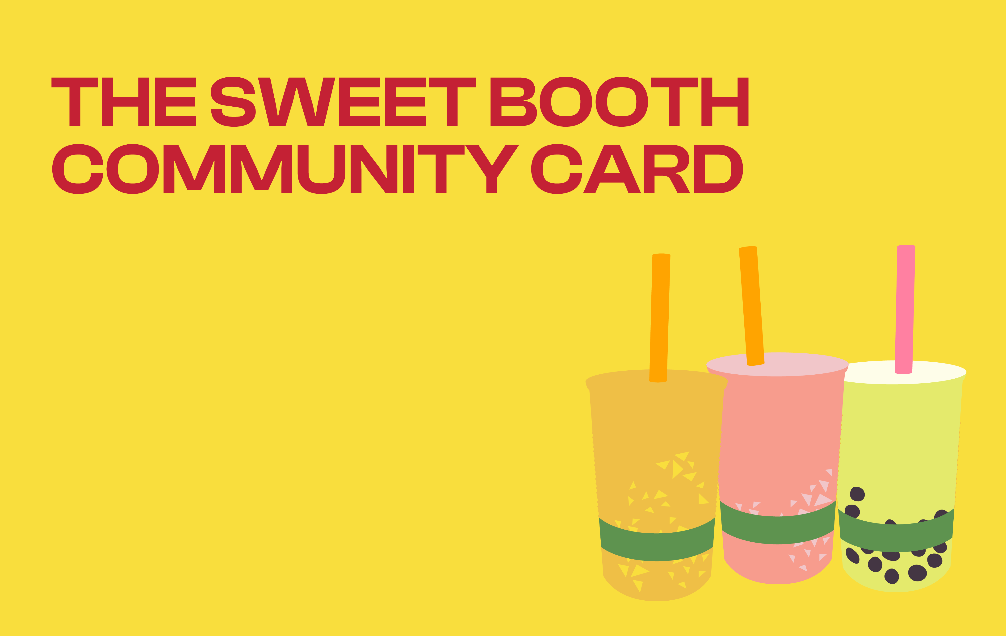 The Sweet Booth Community Card Cut Fruit Collective