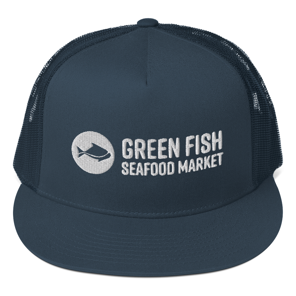 Green Fish Seafood Hat