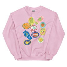 Load image into Gallery viewer, Fruit Stickers 1.0 Sweater