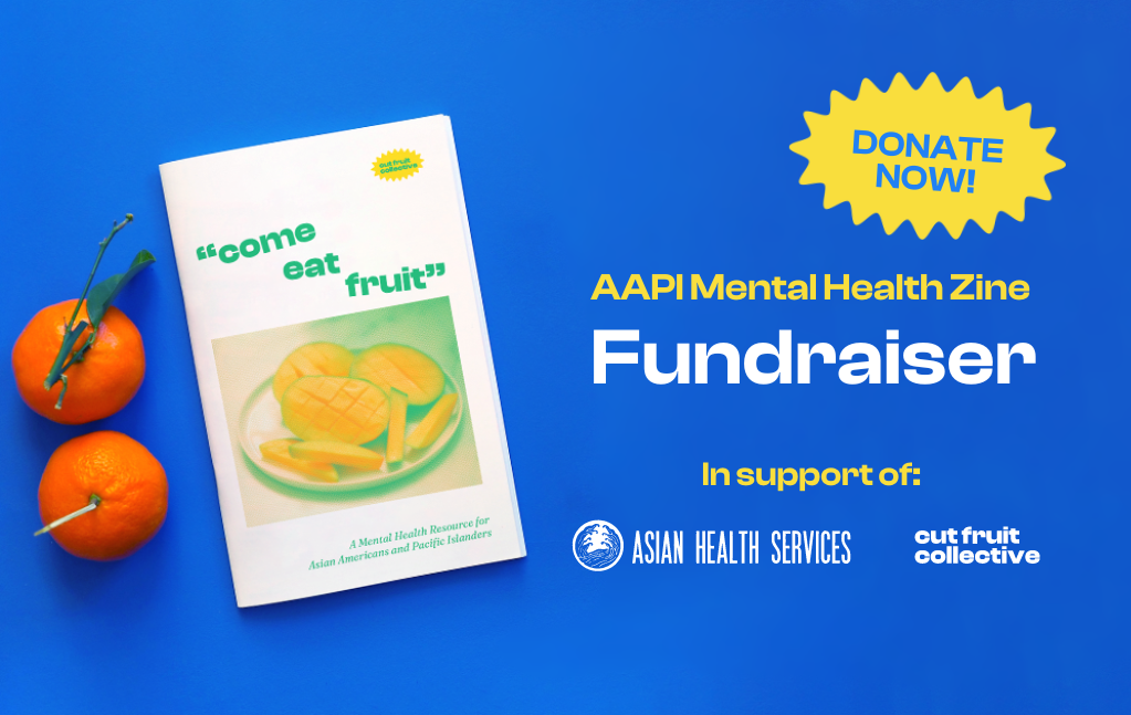 AAPI Mental Health Zine Fundraiser Cut Fruit Collective