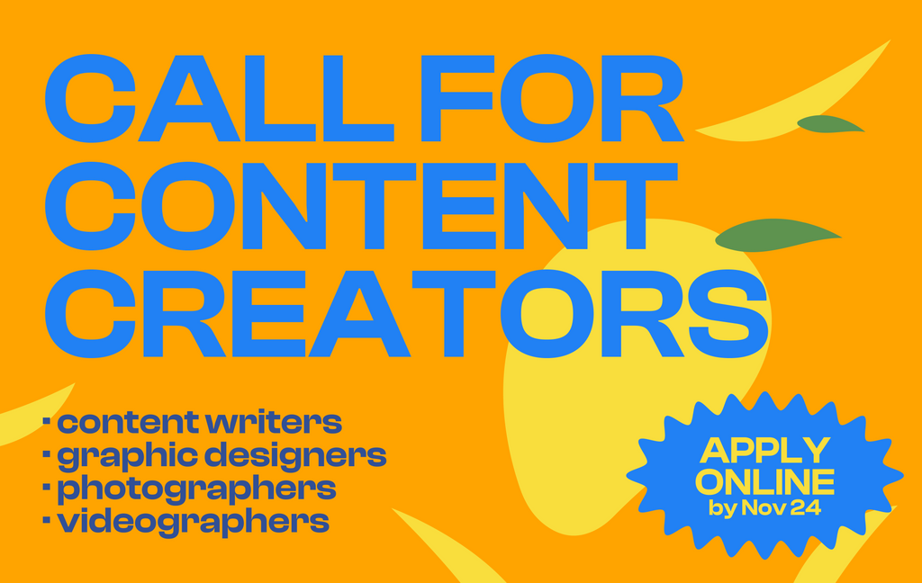 Call for Content Creators!