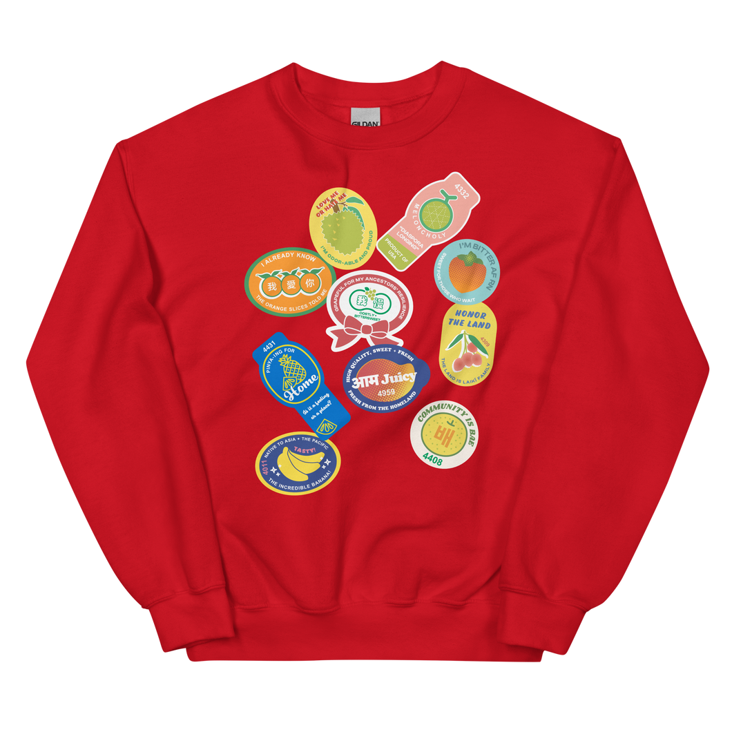 Fruit Stickers 1.0 Sweater