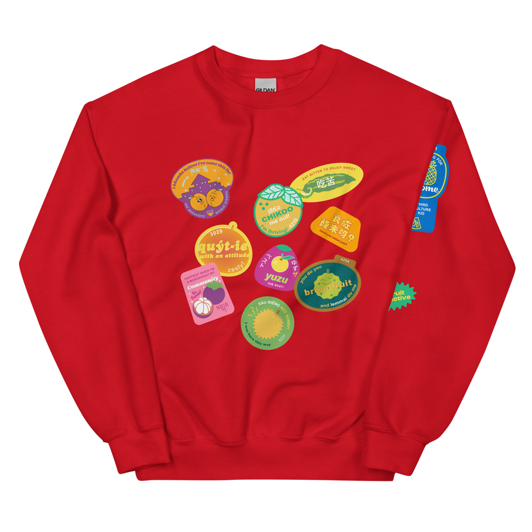 Fruit Stickers 2.0 Sweatshirt